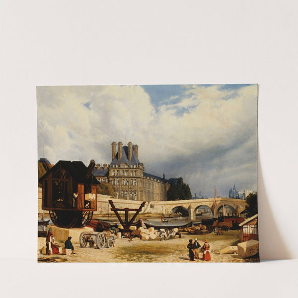 Les Tuileries et le Pont Royal by Arthur Henry Roberts