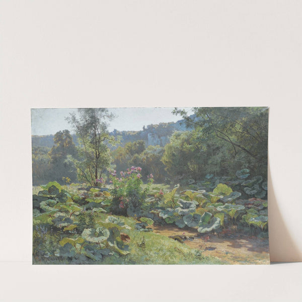 Les Tussilages, Doubs by Marie-Victor-Emile Isenbart