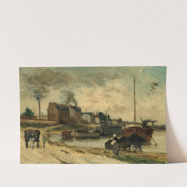 Les usines Cail et Quai de Grenelle by Paul Gauguin