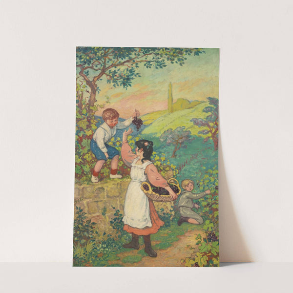 Les vendanges by Georges d'''Espagnat