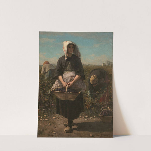 Les vendangeuses, étude pour ‘Les vendanges à Château-Lagrange’ by Jules Breton