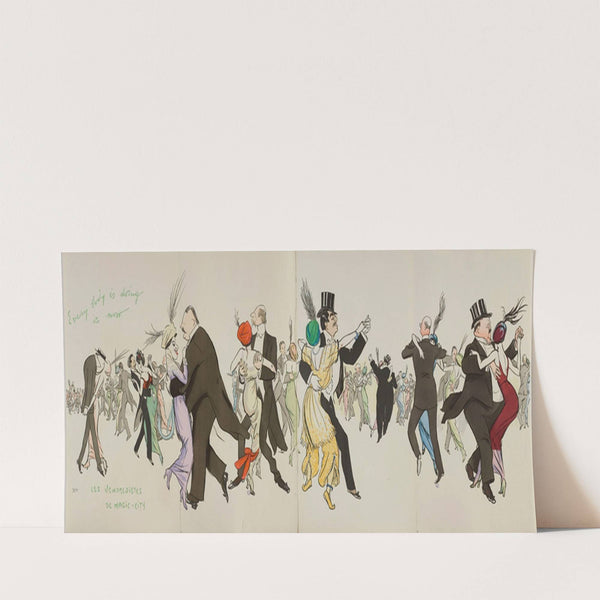 Les vendredistes de Magic-City (1913) by Georges Goursat (Sem)