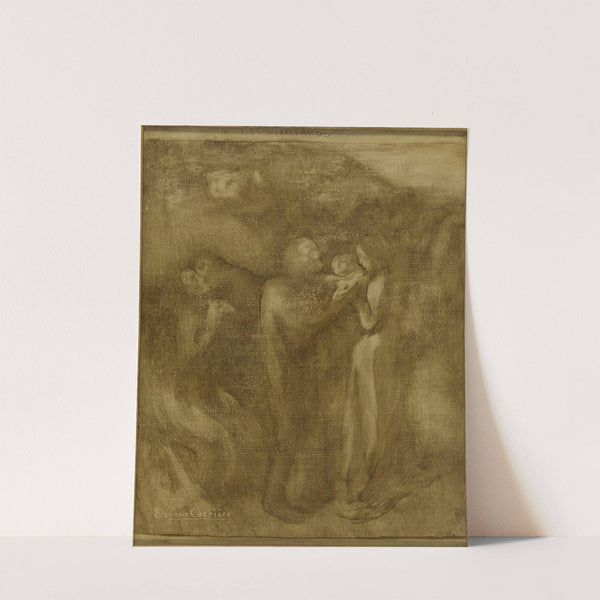 les vieillards (1897) by Eugène Carriere