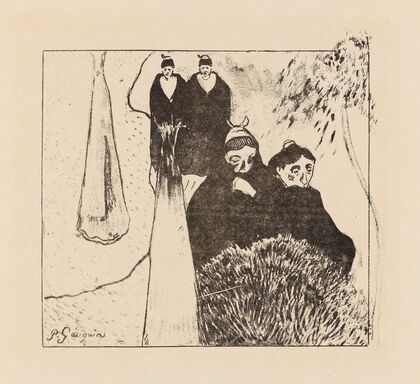 Les vieilles Filles à Arles (1889)