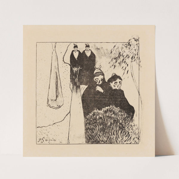 Les vieilles Filles à Arles (1889) by Paul Gauguin