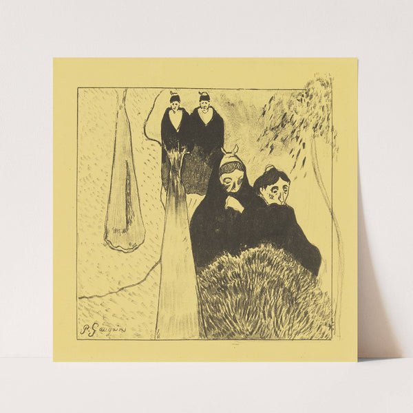 Les vielles filles (1889) by Paul Gauguin