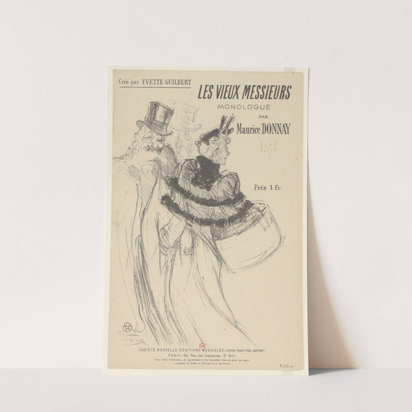 Les Vieux Messieurs (1901) by Henri de Toulouse-Lautrec