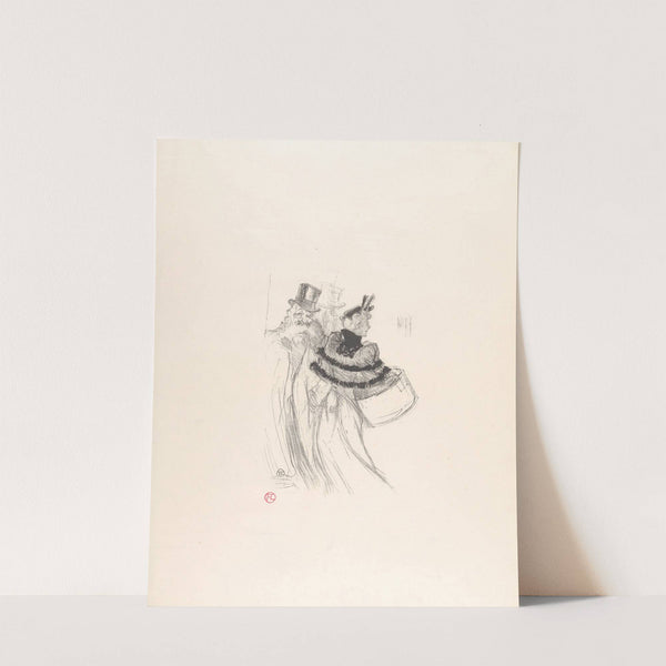 Les Vieux Messieurs (The Old Gentlemen) (1894) by Henri de Toulouse-Lautrec