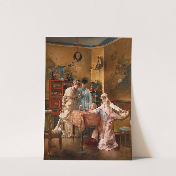 Les Visiteuses (1881) by Alfred Stevens