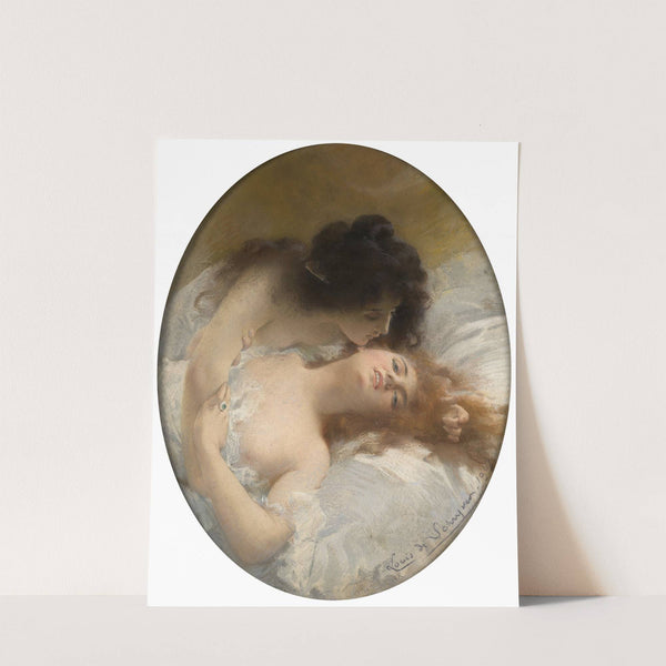 Lesbiennes (1907) by Louis Marie De Schryver