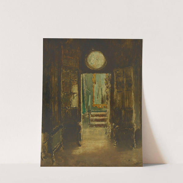L'Escalier du look-out à Hauteville House by Georges Hugo