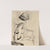 Lesende Frau im Profil nach rechts by Hermann Lismann