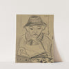 Lesender Knabe (ca. 1921) by Ernst Ludwig Kirchner