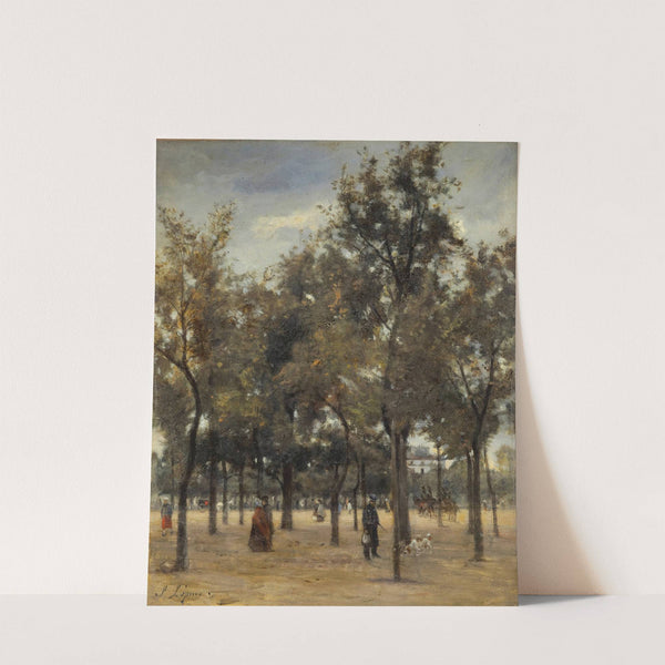 L'esplanade des Invalides by Stanislas Lépine