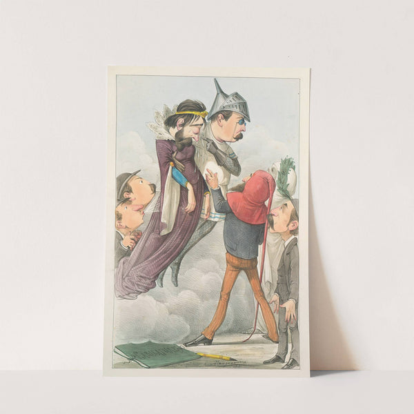 L’esposizione marittima visitata da Dante e Virgilio Pl.14 (1871) by Antonio Manganaro