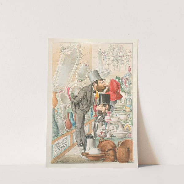 L’esposizione marittima visitata da Dante e Virgilio Pl.18 (1871) by Antonio Manganaro