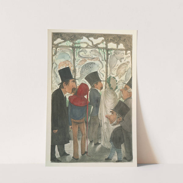 L’esposizione marittima visitata da Dante e Virgilio Pl.26 (1871) by Antonio Manganaro