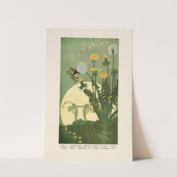 Lest a nightmare should come to the fairies... by Dugald Stewart Walker