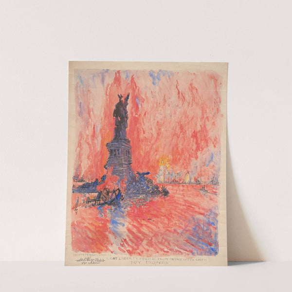 Lest liberty perish from the face of the earth by Joseph Pennell