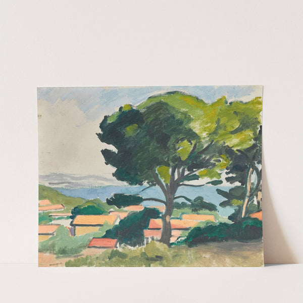 L’Estaque (1918) by Albert Marquet