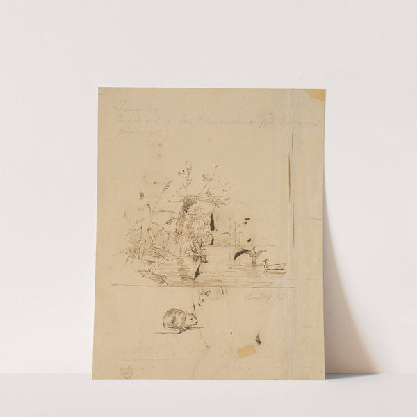 Let karikerede studier af uniformerede personer, udført af PC Skovgaard by P. C. Skovgaard