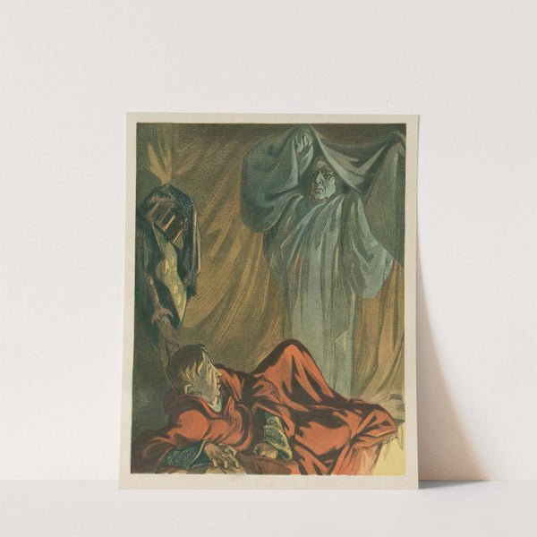 ‘Let me sit heavy on thy soul tomorrow!’ Richard III (1906) by Udo Keppler