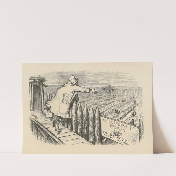 Let us clasp hands over the bloody chasm (1872) by Thomas Nast