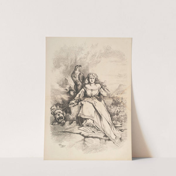 Let us think twice before we let loose the dogs of war (1873) by Thomas Nast