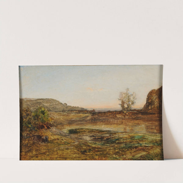 L'Étang d'Optevoz by François-Auguste Ravier