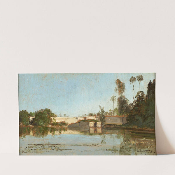 L’étang du Plessis-Picquet (1869) by Paul-Camille Guigou