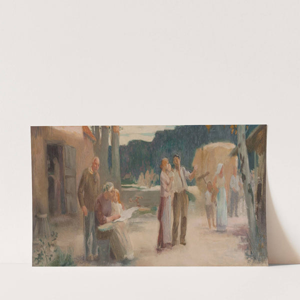 L’été – La famille (1892) by Auguste-François-Marie Gorguet