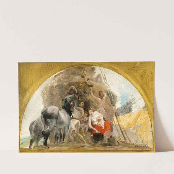 L’Eté, ou le milieu de la vie (1886) by Albert Besnard