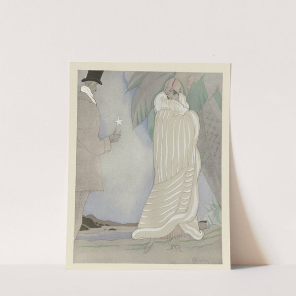 L’étoile du berger ; Manteau de fourrure, de Max-A. Leroy (1924) by Charles Martin