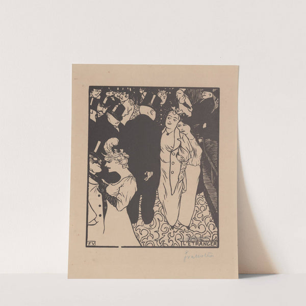 L’étranger (1894) by Félix Vallotton