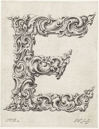 Letter E (1645-1650)
