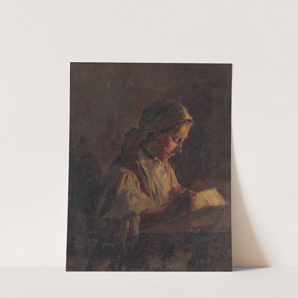 Letter from America by Gustáv Mallý