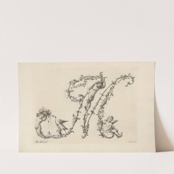 Letter M (1745-1765) by Mauro Poggi