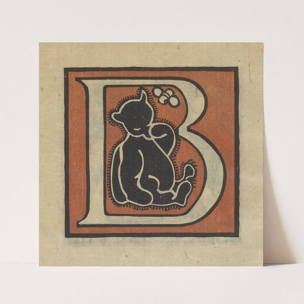 Letters designed and cut on linoleum blocks Pl.02 (1920) by Columbia University Teachers College