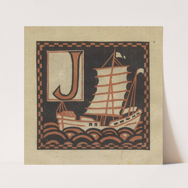 Letters designed and cut on linoleum blocks Pl.10 (1920) by Columbia University Teachers College
