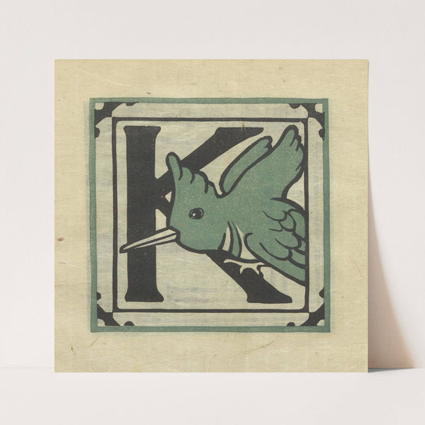 Letters designed and cut on linoleum blocks Pl.11 (1920) by Columbia University Teachers College