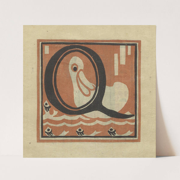 Letters designed and cut on linoleum blocks Pl.17 (1920) by Columbia University Teachers College