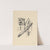 Letters from the series Poems in Drawings by Mikuláš Galanda