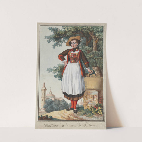 Lettiere du Canton de Solleure (1792) by Johann Georg Volmar