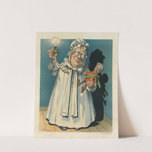 Letting his light shine (1900) by John Samuel Pughe