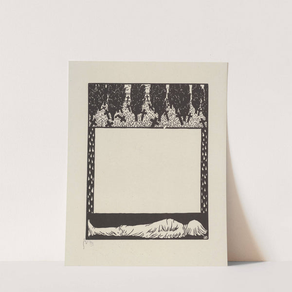 Lettre de faire-part (1897) by Félix Vallotton