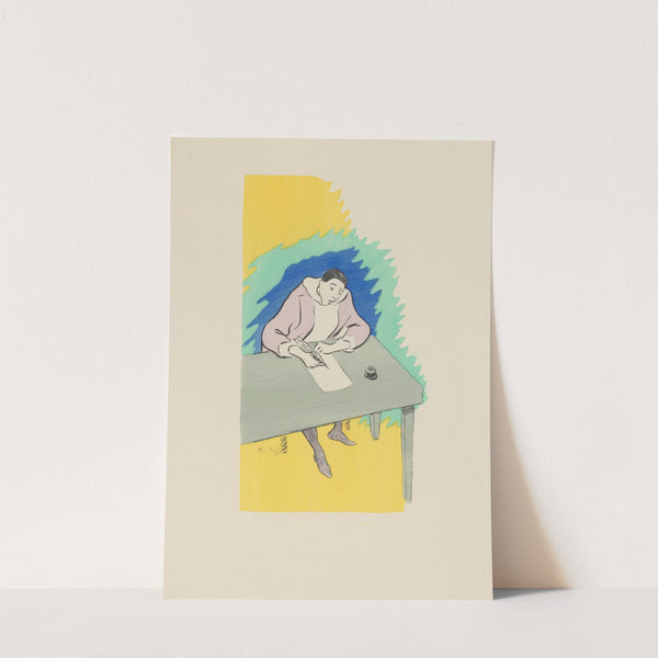 Lettre – d’un – Mari Trompé (1895) by Henri-Gabriel Ibels