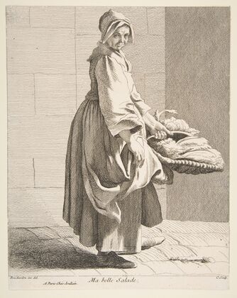 Lettuce Seller (1737-1746)