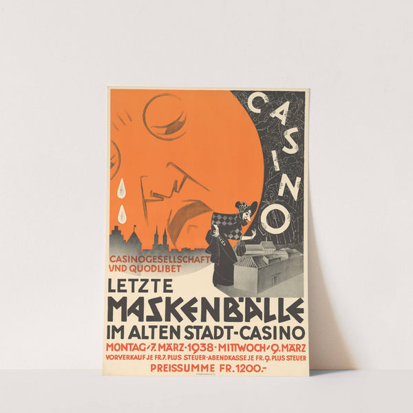 Letzte Maskenbälle im alten Stadt-Casino (1938) by Burkhard Mangold