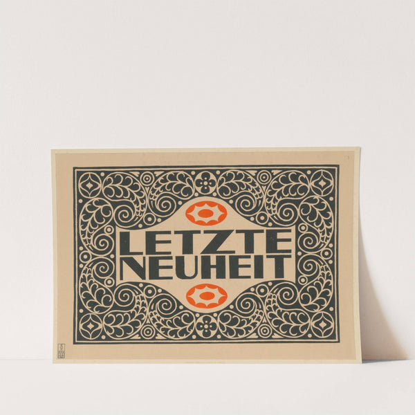 Letzte Neuheit (1915) by Staatliche Kunstgewerbeschule