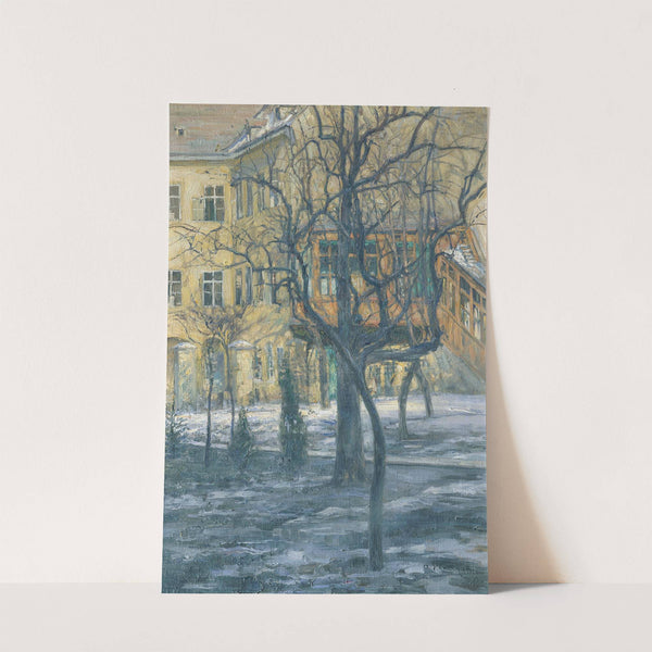 Letzter Schnee by Alois Hänisch